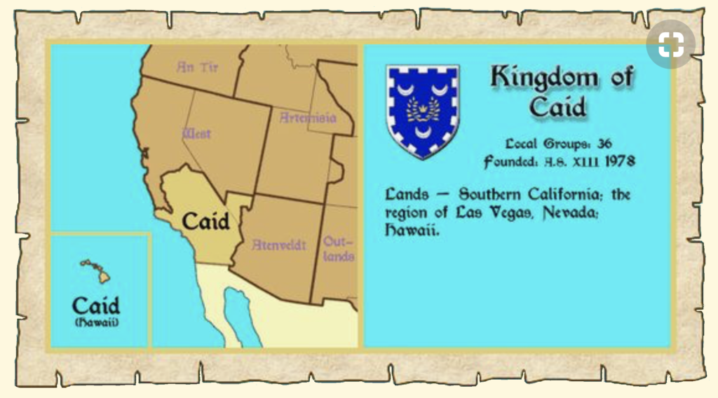 SCA/Caid Background The Kingdom of Caid